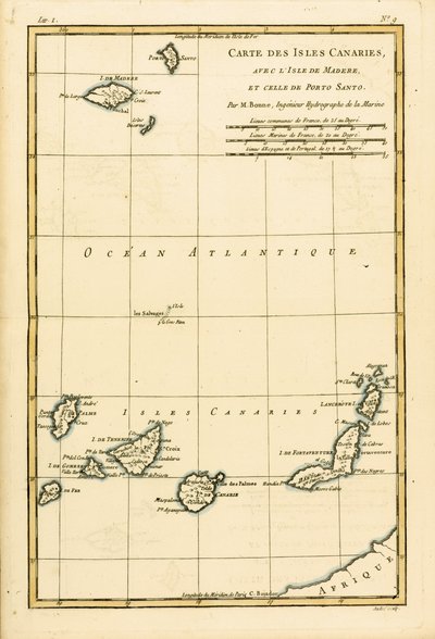 The Canary Islands, with Madeira and Porto Santo, from 